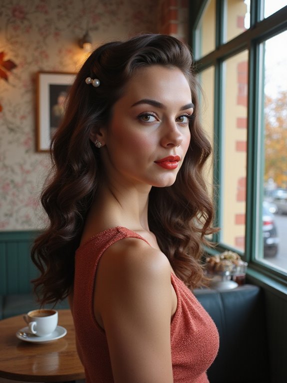 vintage pin curls revival