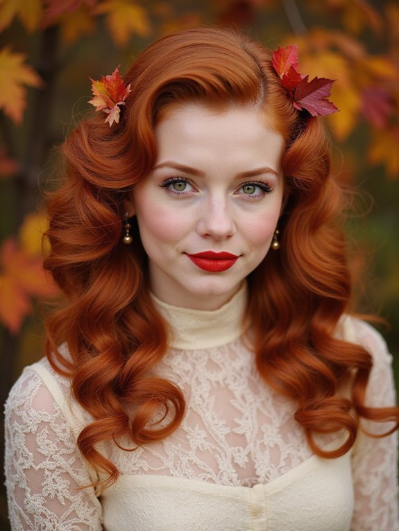 vintage pin curls tutorial