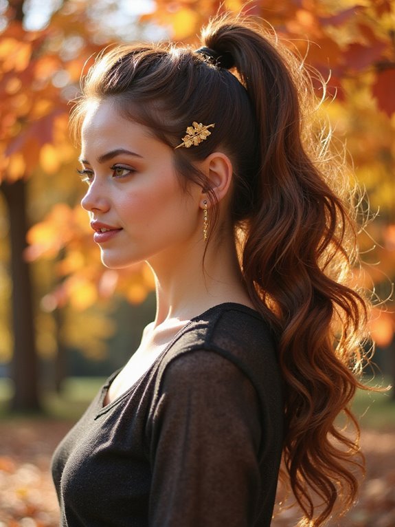 voluminous high ponytail tutorial