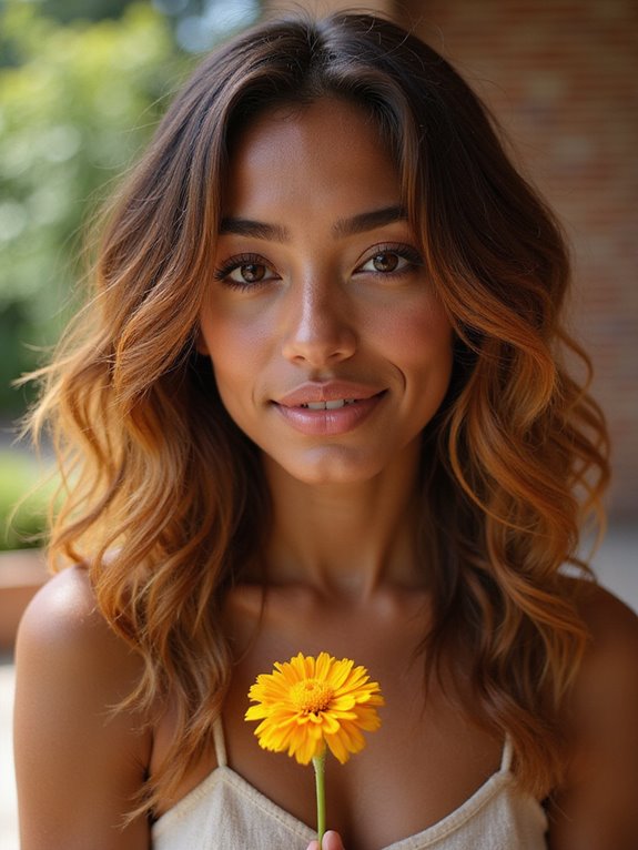 soft caramel balayage maintenance