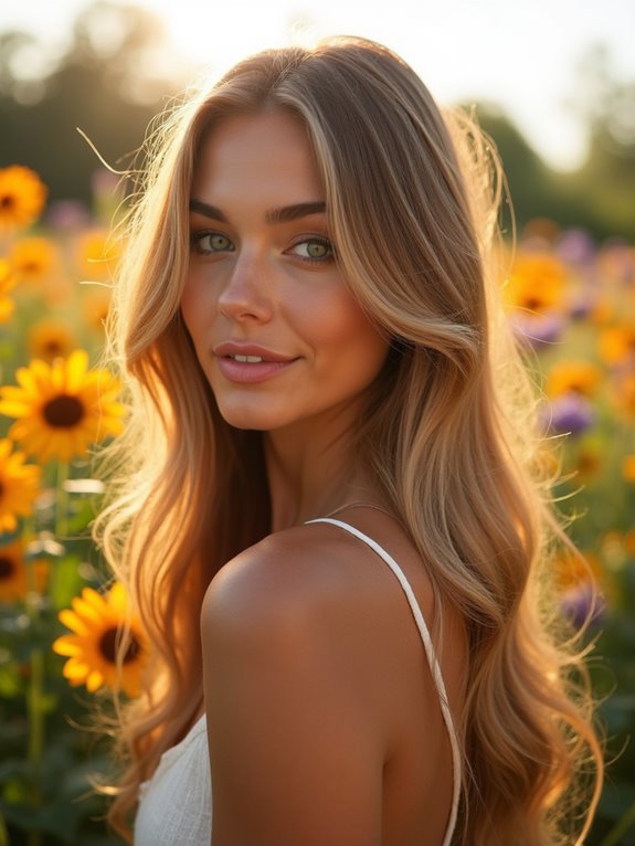 warm caramel eye enhancement