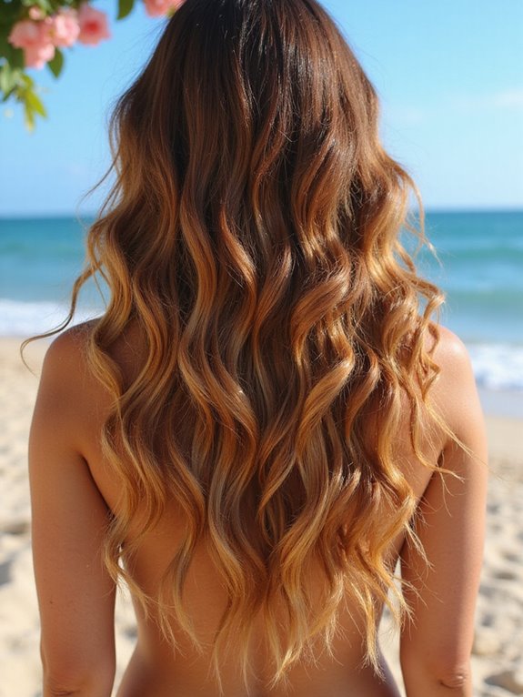 cozy caramel hair care