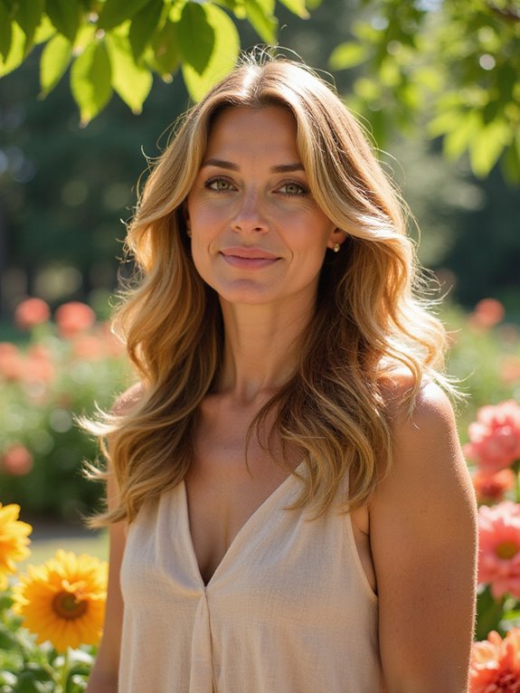 warm caramel hair color