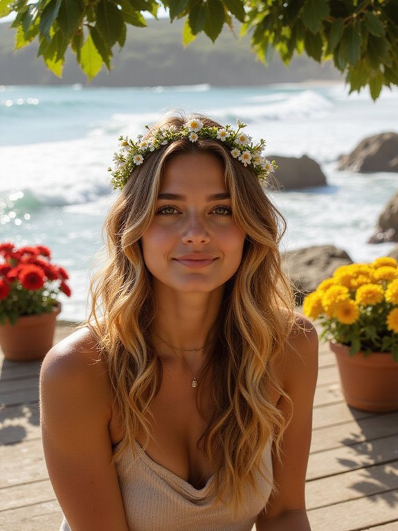 warm caramel hair highlights