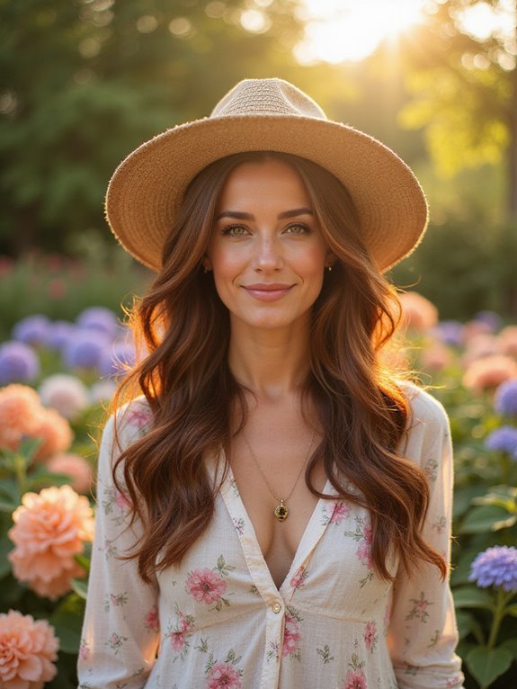 rich chestnut brown beautification