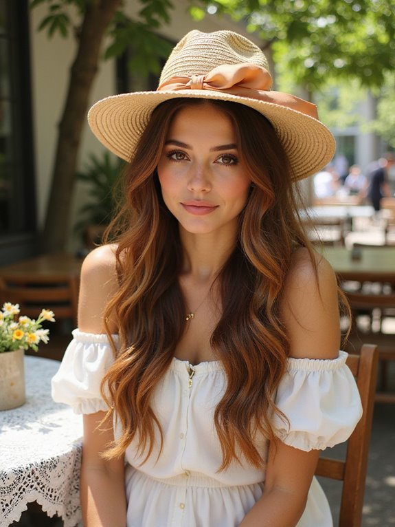 warm chestnut hair color