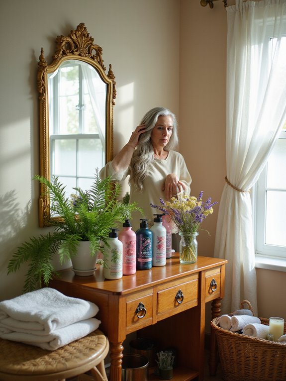 weekly deep conditioning routine