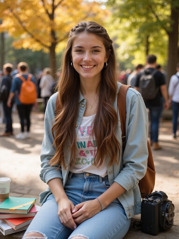whimsical cascading braid technique