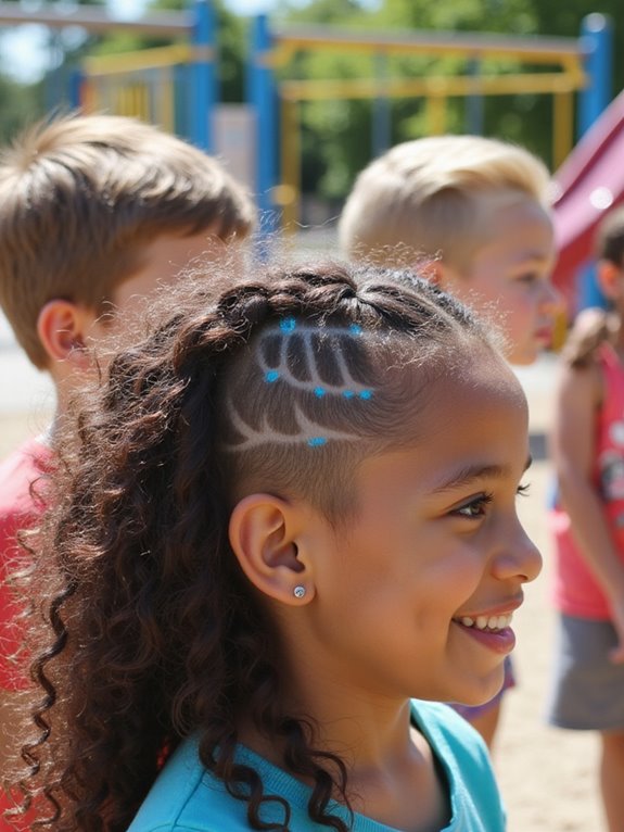 zig zag hairstyle creativity tips