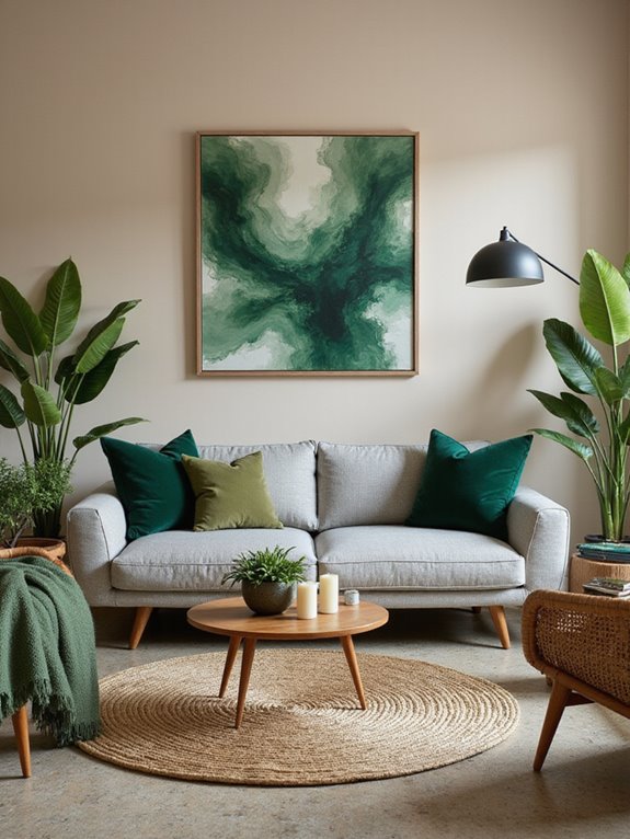 add greenery for freshness