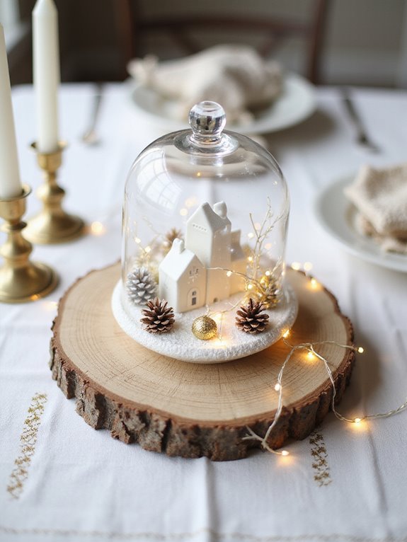 affordable white and gold decorations
