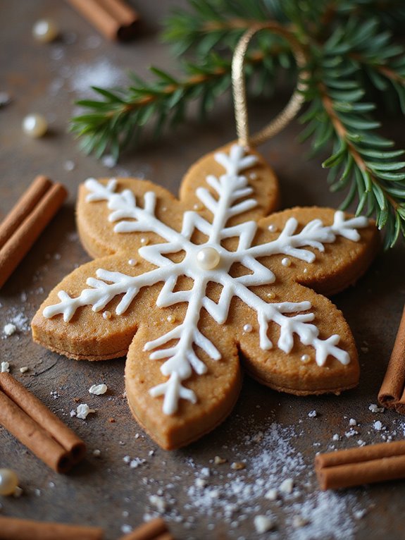 authentic gingerbread style decorations