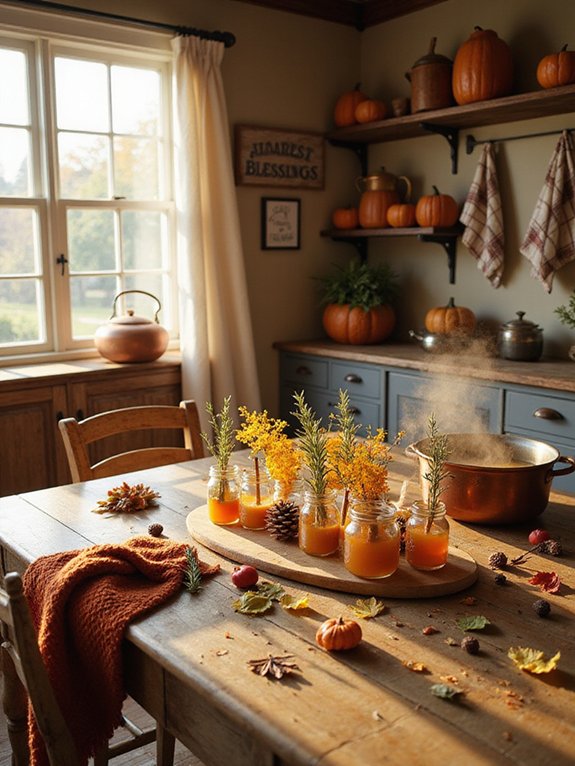 autumn aromas create ambiance