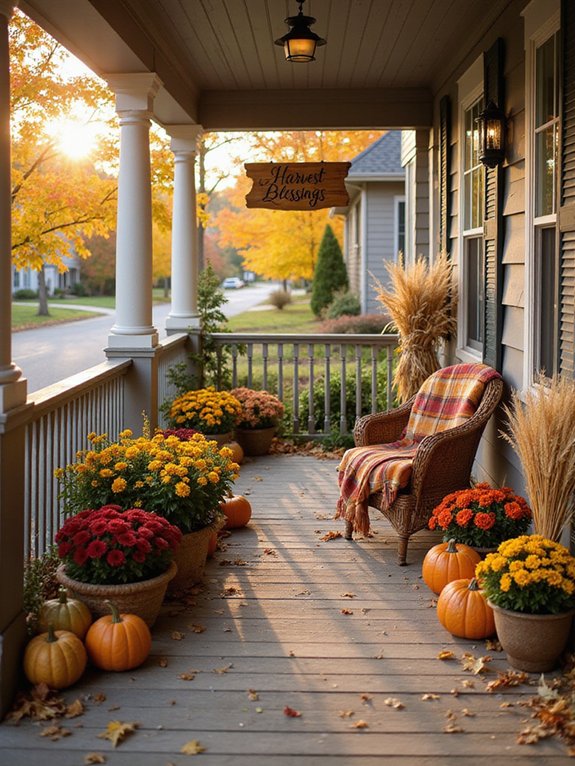 autumn color decor ideas