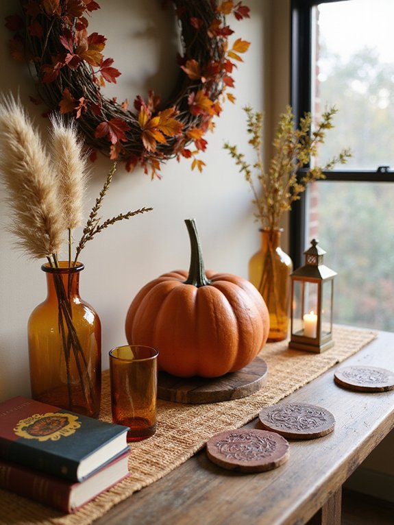 autumn colors for entryway