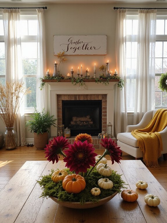 autumn creativity and crafts