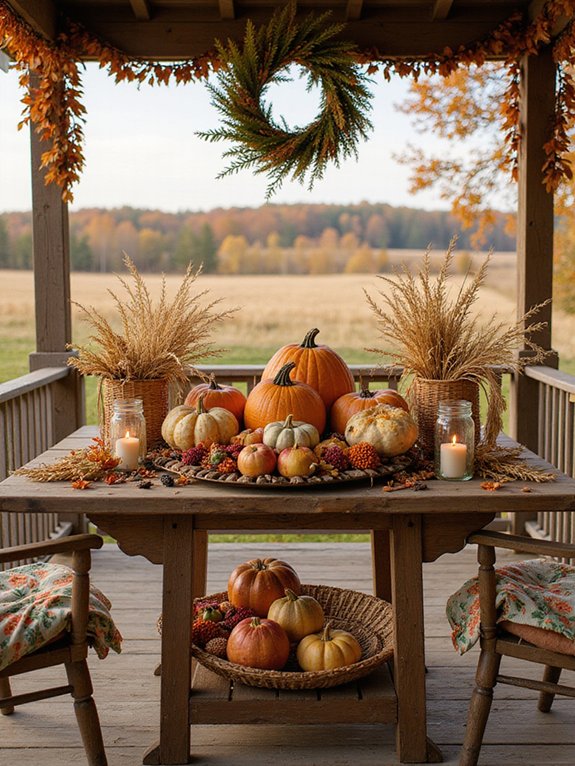 autumn local harvest decor