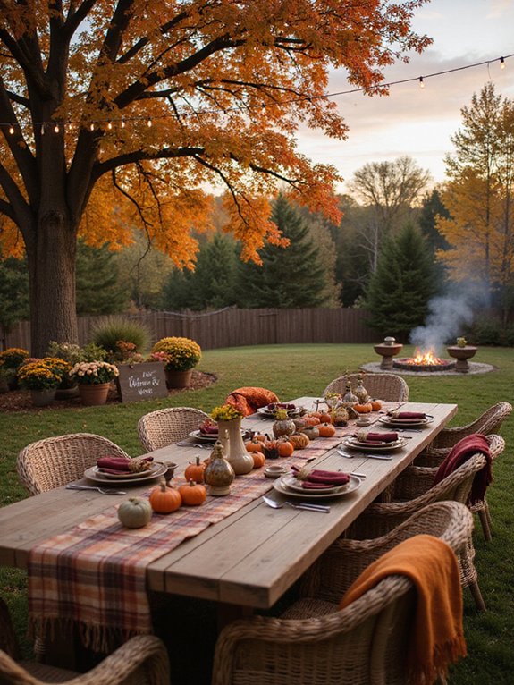 autumn outdoor gathering fun