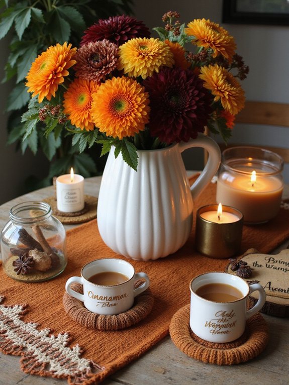 autumn scents create warmth
