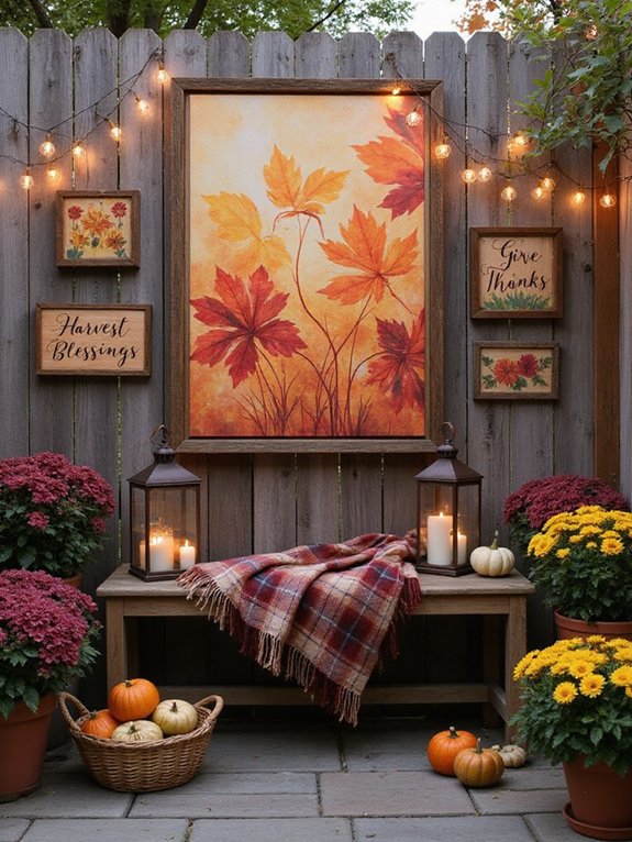 autumn wall art inspiration