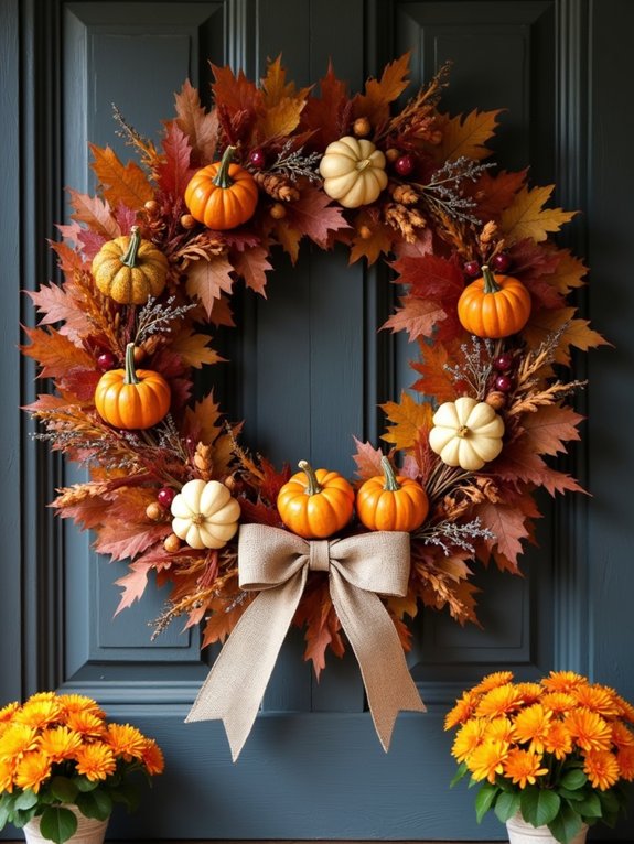 autumn wreath refresh ideas