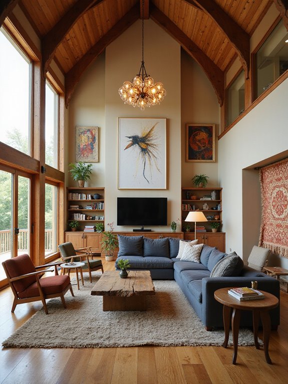 balanced functional living spaces