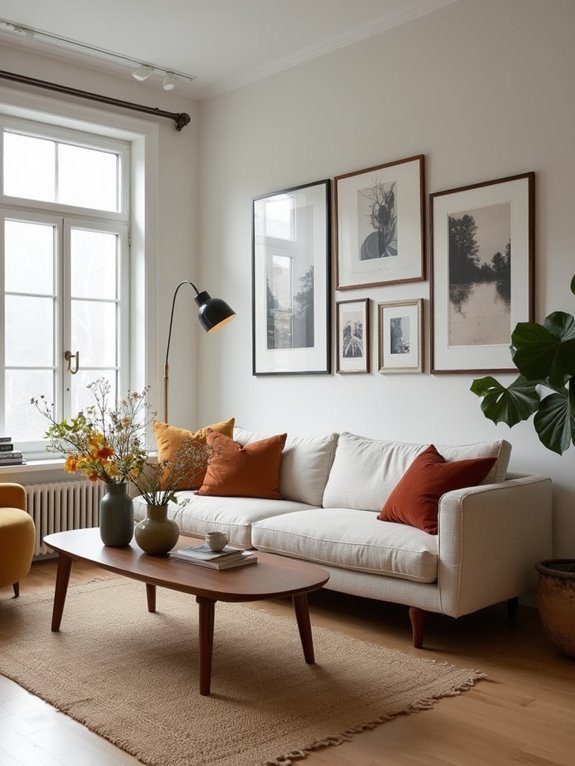 balanced vintage modern decor