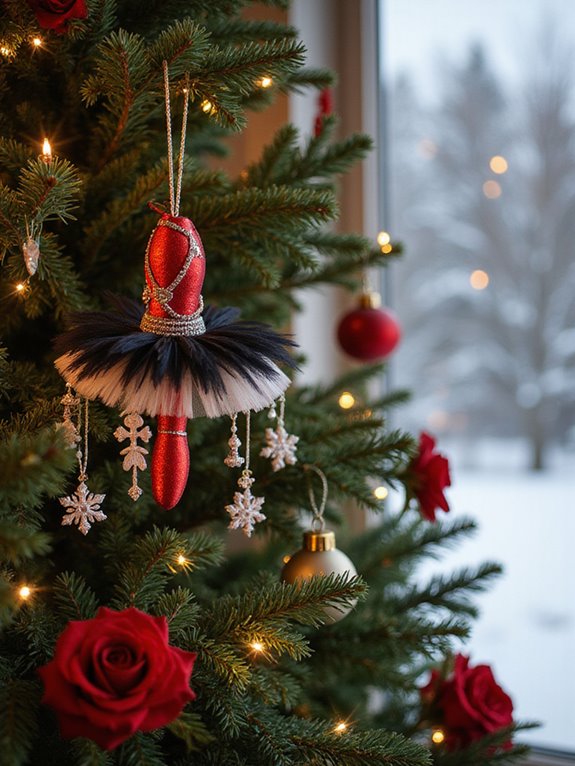 ballet themed christmas ornaments