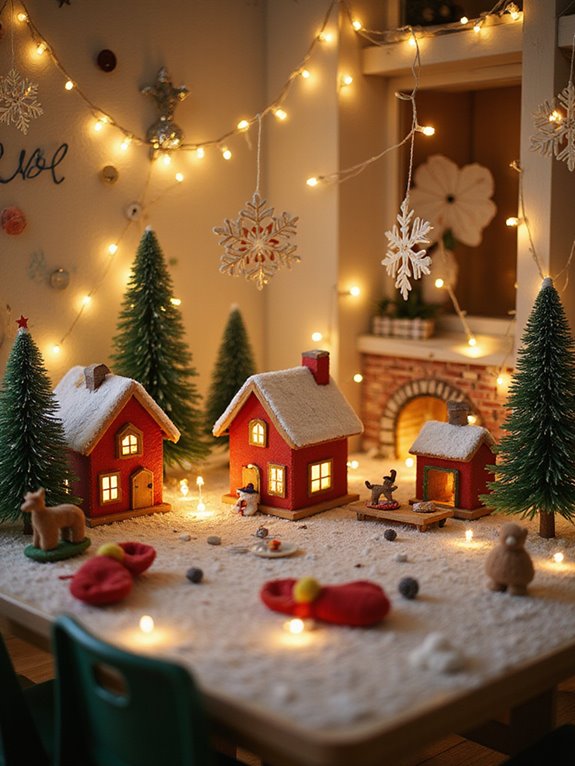 battery powered festive lighting