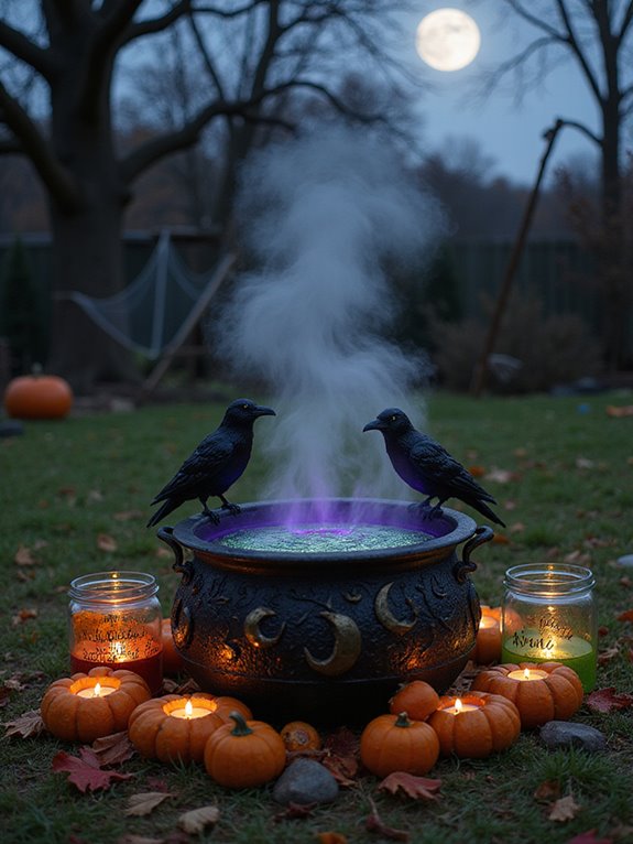 bewitching cauldron scene ideas