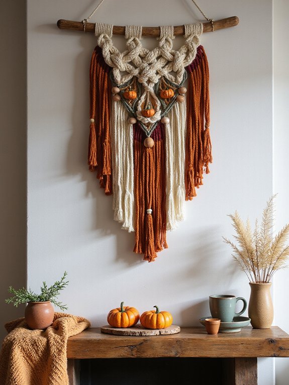 boho macrame wall decor