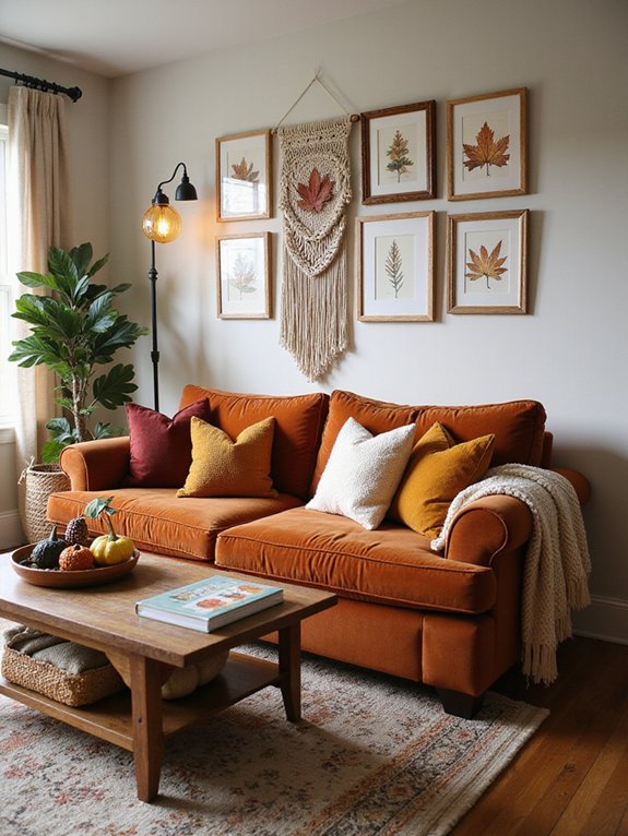bold autumn statement decor