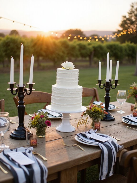 bold black and white stripes