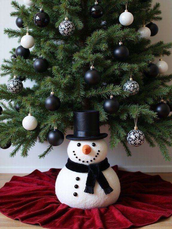 bold black white red