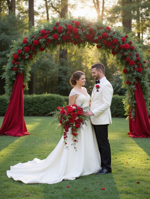 bold bridal ivory groom s blooms