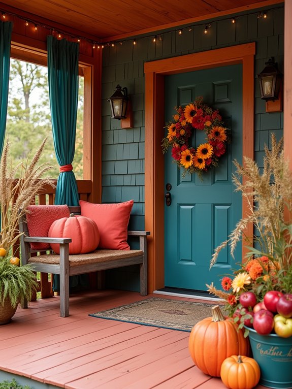 bold fall color transformation