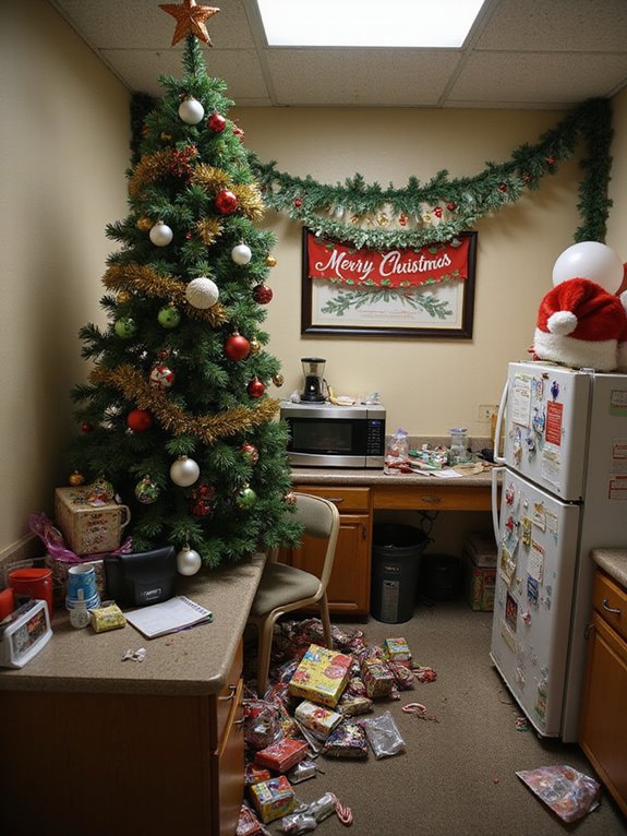 break room clutter management