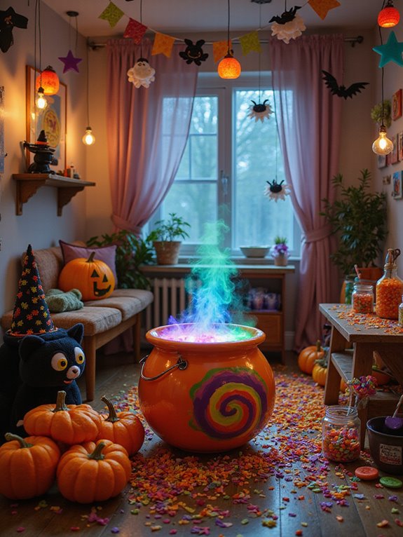 bubbling cauldron potion crafts