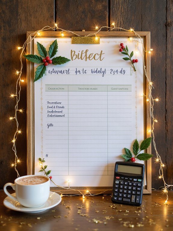 budget friendly holiday party