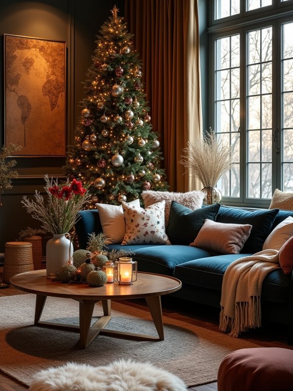 celebrate textile contrasts creatively