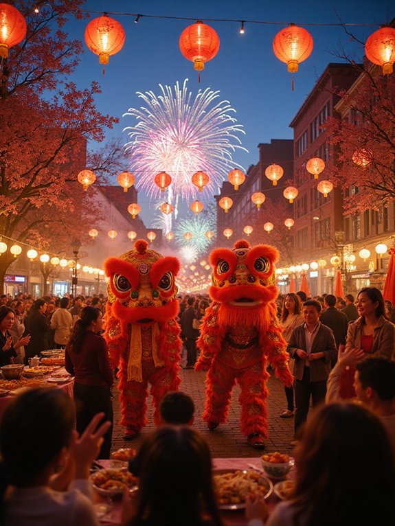 celebratory music and dance