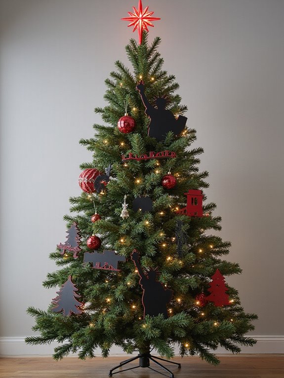 chic diy cut out ornaments