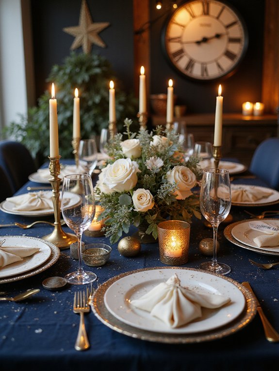 chic new year s eve table