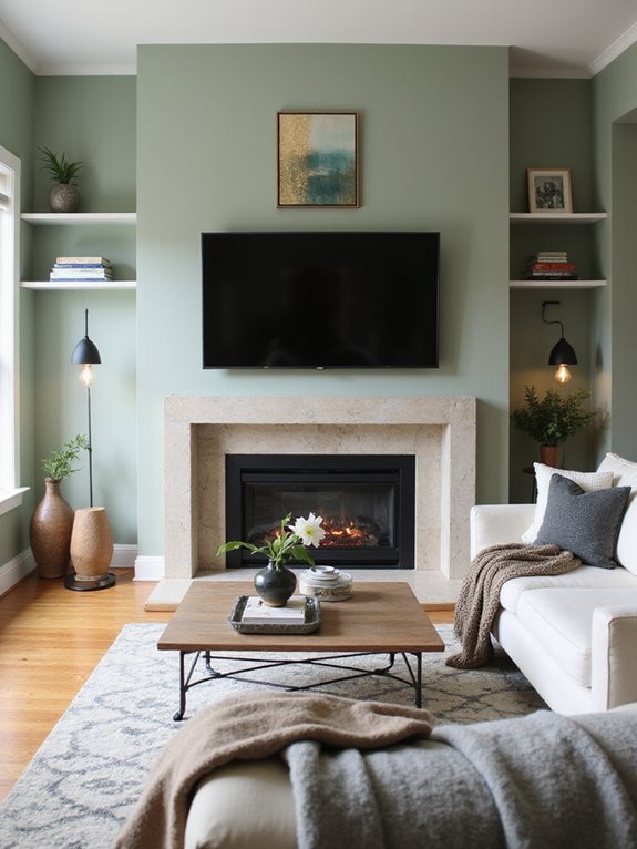 choosing cozy wall colors