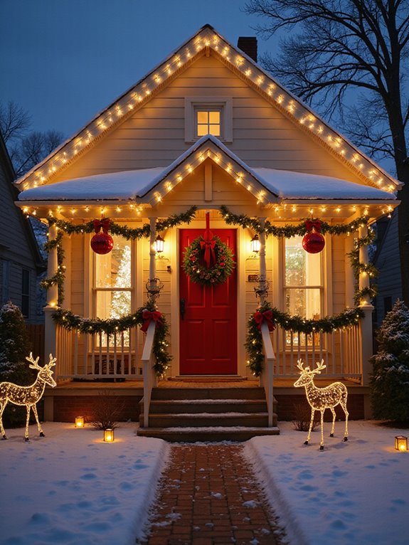 christmas exterior decoration ideas
