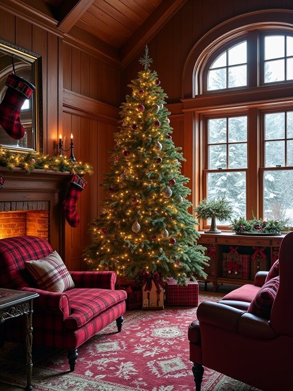 christmas plaid decor ideas