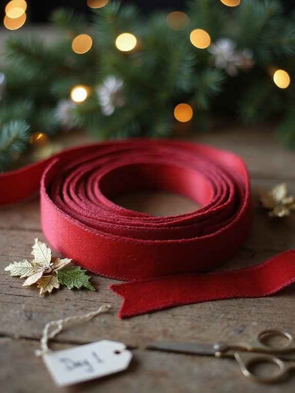 christmas ribbon decor ideas