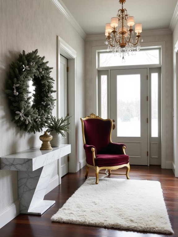 classy winter home decor