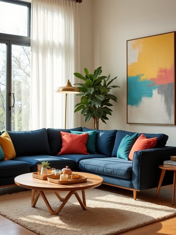 clean organized living space