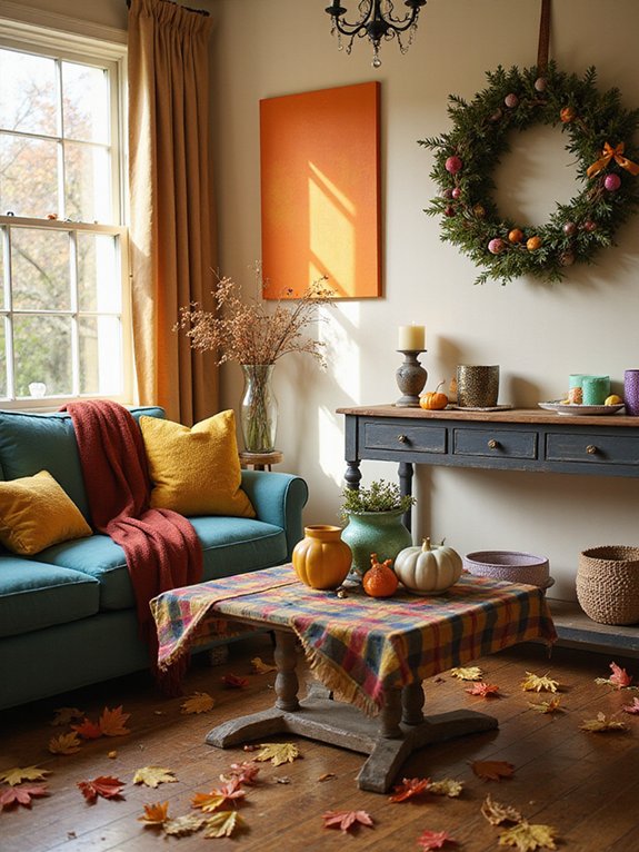 color harmony for autumn